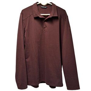 ARCTERYX Men's Long Sleeve Polo Shirt Size Large LIKE NEW!
